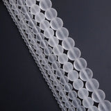 Matte Glass Beads Round Loose Beads 4/6/8/10/12mm