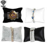 Velvet Pearl Bracelet Watch Display Pillows
