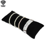 Velvet Pearl Bracelet Watch Display Pillows