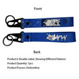 Eagle Beak Keychain Anime Embroidery Lanyard Portable Key Pendant