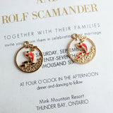 Enamel Alloy Charms 100pcs 20*23mm Hollow Round Animal Fish Necklace Pendants