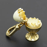 Enamel Glaze Egg Pendant Bag Pendant Jewelry