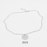 Engraved Class of Necklace Pendant, DIY Charm, 22mm, 5Pcs/Lot