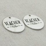Engraved pendant,Teacher Tribe Pendant,Boho Jewelry,Tribal Jewelry