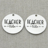 Engraved pendant,Teacher Tribe Pendant,Boho Jewelry,Tribal Jewelry