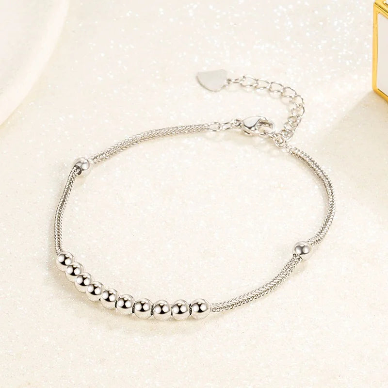 European 18KT Chain Bracelet for Christmas Gift