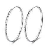 18KT Hoop Earrings for Party Wedding Christmas Gift