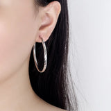 18KT Hoop Earrings for Party Wedding Christmas Gift