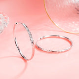 18KT Hoop Earrings for Party Wedding Christmas Gift