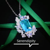European Butterfly Zircon 18KT Pendant Charm - NO CHAIN