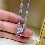 European Woman AAA Zircon Necklace for Pendant