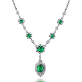 Elegant 18KT AAA Zircon Necklace for Women