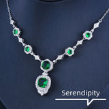 Elegant 18KT AAA Zircon Necklace for Women