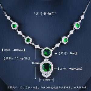 Elegant 18KT AAA Zircon Necklace for Women