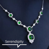 Elegant 18KT AAA Zircon Necklace for Women