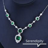 Elegant 18KT AAA Zircon Necklace for Women