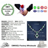 Elegant 18KT AAA Zircon Necklace for Women