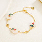 Vintage RUYI Cloud 18KT Chain Bracelet