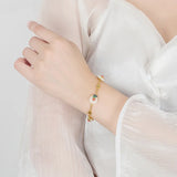 Vintage RUYI Cloud 18KT Chain Bracelet