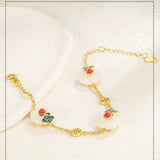 Vintage RUYI Cloud 18KT Chain Bracelet