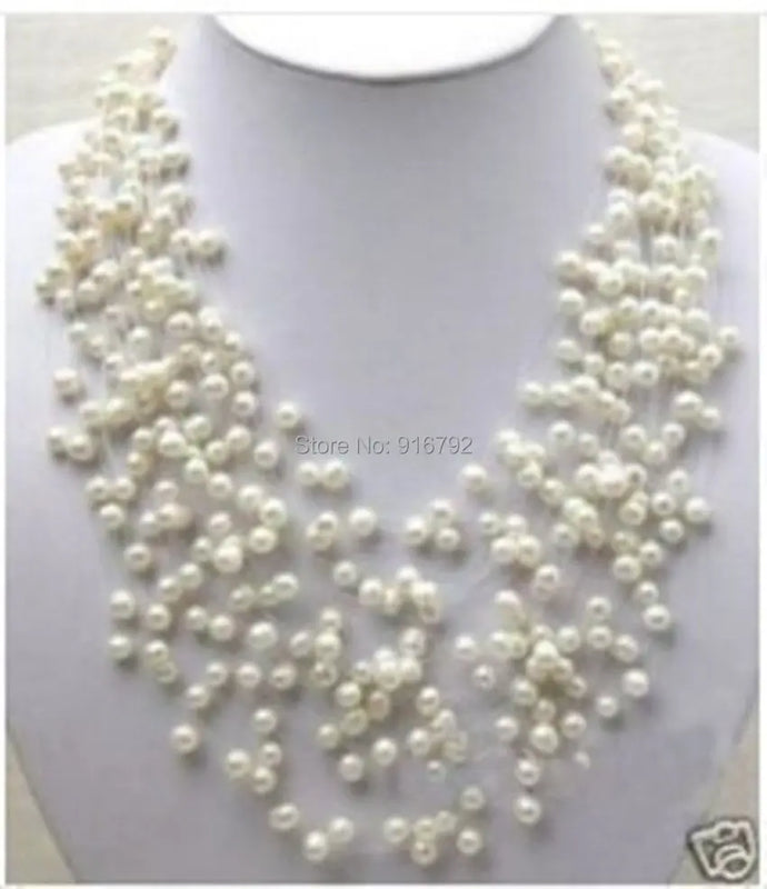Charming Starriness Pearl Necklace