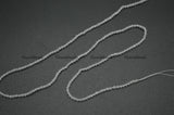 Natural Crystal Quartz 2mm Round Loose Beads