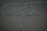 2mm Dark Apatite Diamond Cutting Stone Round Loose Beads