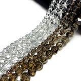 Faceted Smoky Quartz Round Beads 6/8/10mm