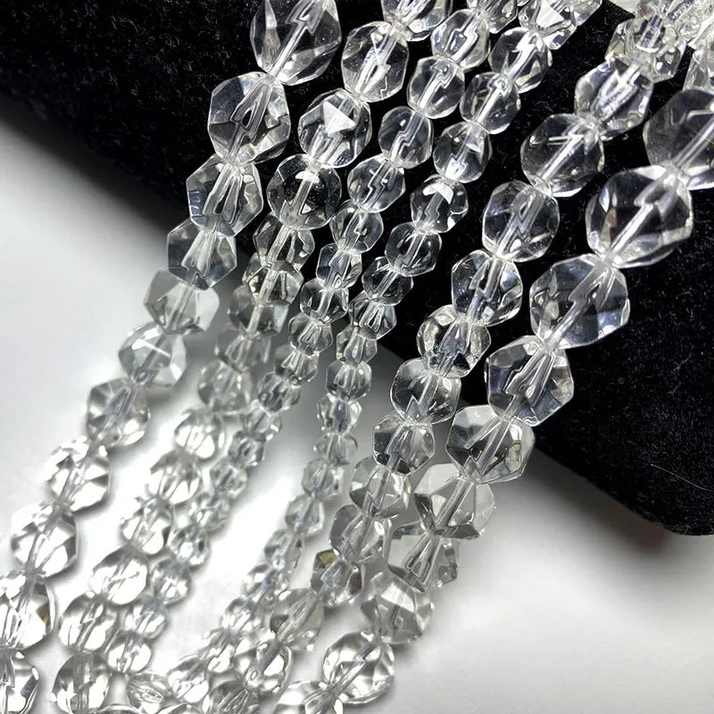 Faceted Smoky Quartz Round Beads 6/8/10mm
