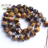 Yellow Tiger Eye Round Beads 6/8/10/12mm