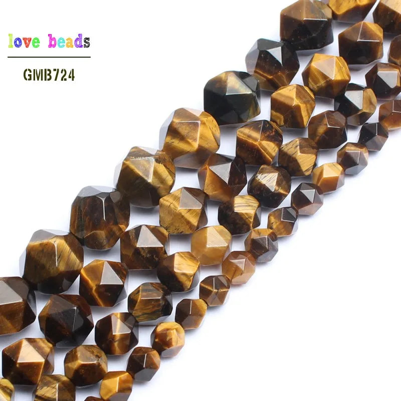Yellow Tiger Eye Round Beads 6/8/10/12mm