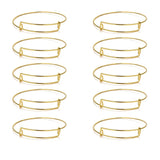 10 Pcs/ Lot Silver & Rhodium Plated Charm Bracelets & Bangles Jewelry
