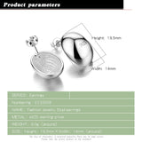 925 Sterling Silver Beetle Stud Earrings