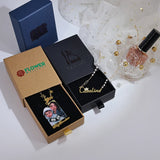 Personal Family Picture Pendant Necklace Hip Hop