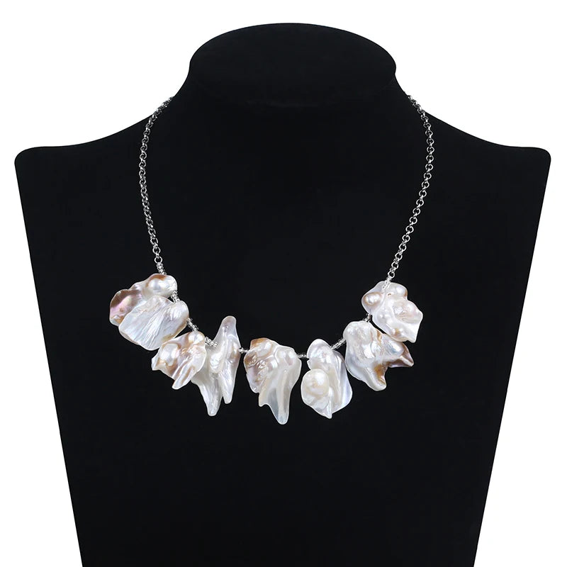 Handcrafted Pearl Necklace for Women