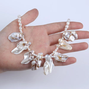 Handcrafted Pearl Necklace for Women