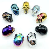 Crystal Rainbow Skull Charm Jewelry Gift 10Pcs