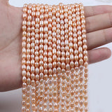 Freshwater Rice Pearls Strand For Jewelry Making