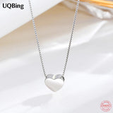Sterling Silver Heart Necklace for Women