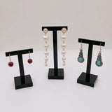 Lot Of 3 Acrylic Earrings Display Stand Rack Holder