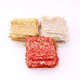 Pink Champagne Organza Gauze Bag Drawstring for Holiday Packing