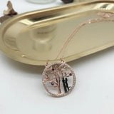 Tree Of Life Necklace 925 Sterling Silver Pendants Jewelry Couple Lover Family