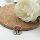 Tree Of Life Necklace 925 Sterling Silver Pendants Jewelry Couple Lover Family