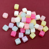 10mm Square Acrylic Beads Jelly Candy DIY Jewelry Accessories