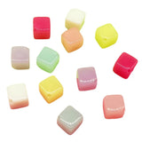 10mm Square Acrylic Beads Jelly Candy DIY Jewelry Accessories