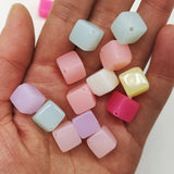 10mm Square Acrylic Beads Jelly Candy DIY Jewelry Accessories