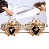 Crystal Metal Earrings Fine Drop Earring High-quality Jewelry