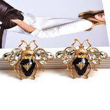 Crystal Metal Earrings Fine Drop Earring High-quality Jewelry