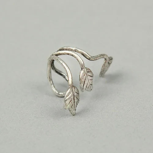 Vintage Plated Leaf Ear Cuff For Women & Men 36pcs/lot