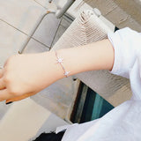 Crystal Zircon Micro-Set Bracelet for Women